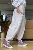 Made in Italy Cooper Needlecord Sia Pant Stone